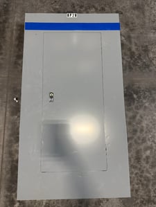 225 Amp. Square D, NC38F, Type 1 Enclosure 3-Phase, 4-Wire, 120/208Y Volts w/ misc. breakers