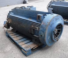 600 HP 1800 RPM General Electric, Frame 5013S, TEFC BB, 2300 Volts