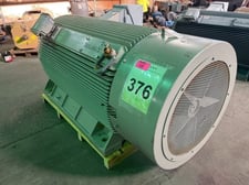 1000 HP 1200 RPM Siemens, Frame 788S, TEFC BB, 4000 Volts