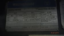 500 HP 900 RPM Westinghouse, Frame 4008, WPIIBB, 4160 Volts