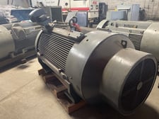 600 HP 1800 RPM Teco Westinghouse, Frame 5810BZ, TEFC BB, 2300/4160 Volts