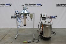 Image for Manual powder coating system, Gema #OptiStar-CG21, 15' hose length, 50L hopper size, 115 V., 2013