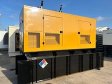 400 KW Caterpillar #3456, diesel generator set, 277/480 Volts, 3-phase, 556 hours, sound attenuated