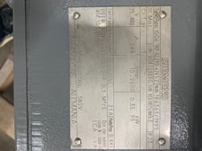 90 KW HP 2000 RPM Siemens, Frame 180, blower cooled, 400 VA