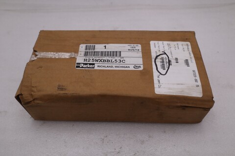 Parker #H25WXBBL53C Double Solenoid Valve, new open box, STOCK CC216