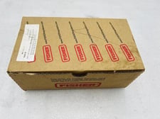 Fisher controls 67cfr-206 2 tapped outlets 0-60 psi gauge stock 3825
