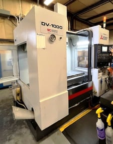 Mitsubishi #DV-1000, M70 Control, 40.2" X, 22" Y, 23.6" Z, 22.0" x 39.4" Table, 24 automatic tool changer