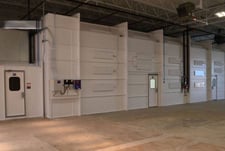 Rohner, Crossdraft Paint Booth, 20 x 20 Industry Standard Filters, 100 FPM