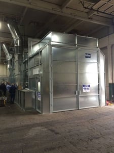 Rohner, Side Downdraft Paint Booths, 20 x 20 Industry Standard Filters, 100 FPM