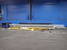 1/8 Ton, Workstation Crane System, bridge/runway beams, Spanco/Gorbel-style articulating arms, Trester hoist