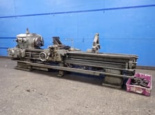 22" x 110" Lodge & Shipley #20, Engine Lathe, 15" 3-jaw chuck, steady rest, 220/440 Volts