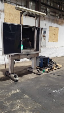 Miller, electric horizontal welding lathe, with wire feeder