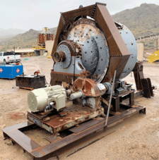 6' x 9' Hardinge, Conical Ball Mill, 200 HP