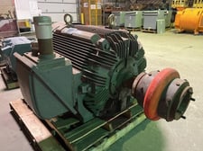 400 HP 1800 RPM Teco, Frame 5806B, TEFC BB, 460 Volts