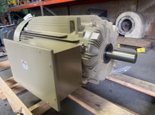 400 HP 1200 RPM General Electric, Frame 449T, TEFC BB, 460 Volts, New