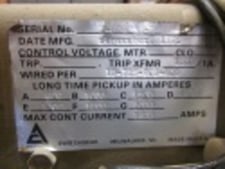 1600 Amps, Allis-Chalmers, LA-1600A, manually operated, drawout, #AB1906