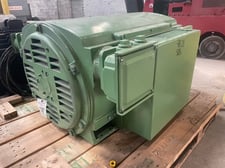 400 HP 3600 RPM Siemens, Frame 508S, Drip-Proof Ball Bearing, 460 Volts