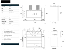 2500/3500 KVA 34500 Delta Primary, 480GrdY/277 Secondary, SUB, Recon(shipment available in 10 days)