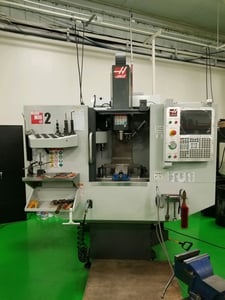 Haas #Mini-Mill-2, CNC vertical machining center, 20" X, 16" Y, 14" Z, 14" x 40" table, WIPS, programmable