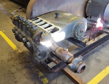 Wheatley HP 165L, Quintuplex pump, 165 HP, 300 RPM, 4.5" stroke, 3.25" ceramic plunger