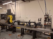 Fanuc, LR Mate 200iD/7L, Robot mounted on a 7th Axis Linear Servo Track, 44.02" vertical reach, 35.87"