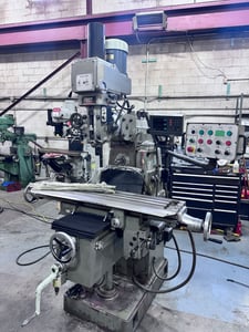 First #LC-20VHS, vertical/horizontal milling machine, 10" x51" table, 5 HP, 3-Axis Heidenhain digital read out