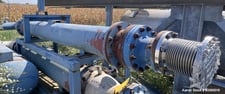 150 psi, Aurora, Horizontal Shell & Tube Heat Exchanger, Carbon Steel, 1996