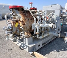 5089 CFM, 225 PSI, Clark #C/T-20341, Centrifugal Compressor, Carbon Steel, 9100 RPM, Size 2M, 9 Impellers, w/