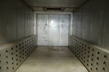 120" width x 120" H Oven Empire Manufacturing #OEMB-10-10 series, Batch Oven, double doors, 7 models, 10'-30'