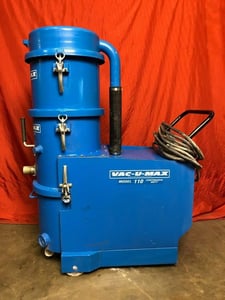 Vac-U-Max #MDL110.01, Explosion Proof Industrial Vacuum Cleaner, 2 HP, 5.4 amps, 230 Volts