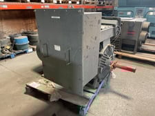 300 HP 3600 RPM Teco Westinghouse, Frame 5009A, TEFC BB, 2300/4000 Volts, New Surplus