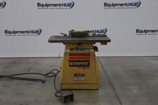 10" gauge x 8.75" x 8.75" Strippit #Notchrite, hydraulic power corner notcher, 27.5" x 42" table, 480 V.