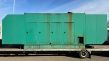 750 KW Cummins #750GFLB, Natural gas generator set, 277/480 Volts, 1433 hours, 1220 HP @ 1800 RPM, GTA50-G2