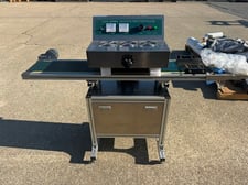 LGYF #2000BX, continuous magnetic induction sealer, 20-130mm diameter, Stainless steel, 2022