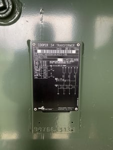 300 KVA 33260GY/19200 Primary, 480Y/277 Secondary, 3 phase, Padmount Transformer