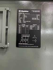 500 KVA 12000 Delta Primary, 480Y/277 Secondary, 3 phase, Padmount Transformer