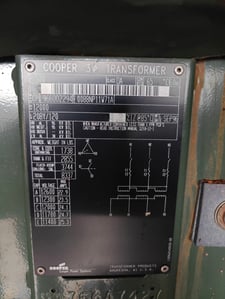 500 KVA 12000 Delta Primary, 208Y/120 Secondary, 3 phase, Padmount Transformer