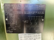500 KVA 13200 Delta Primary, 480Y/277 Secondary, 3 phase, Padmount Transformer