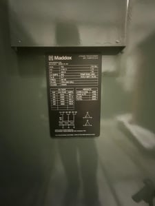 750 KVA 4160 Delta Primary, 480 Delta Secondary, 3 phase, Padmount Transformer, Ready To Ship
