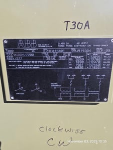1000 KVA 12470GY/7200 Primary, 480Y/277 Secondary, 3 phase, Padmount Transformer