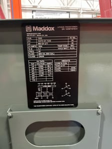 1500 KVA 12470GY/7200 Primary, 480GY/277 Secondary, 3 phase, Padmount Transformer, Ready To Ship