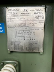 2000 KVA 13200 Delta Primary, 480Y/277 Secondary, 3 phase, Padmount Transformer (2 available)