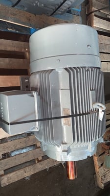 125 HP 1790 RPM Siemens, Frame 444T, TEFC, 1.15 service factor, 460 Volts