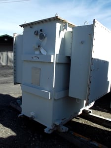 600 KVA 12500 Delta Primary, 600Y/347 Secondary, Carte, station 2-2.5% a+b imped=4.24