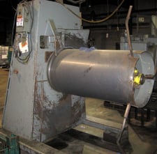 Fastener Engineers #PF-2400-24, pay-off reel, AC motor & controls, 24" mandrel, 300 FPM