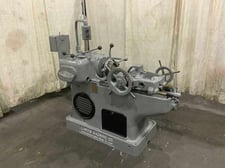 1/4" - 1" Landis #8R4762, lead screw pipe & bolt threader, 15" carriage travel, forward/reverse, 2 HP