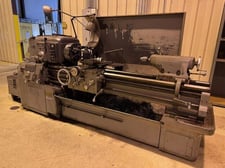 17" x 54" Monarch #612, engine lathe, 12" 4-jaw chuck, 2" bore, D1-6, taper attachment, Aloris quick change