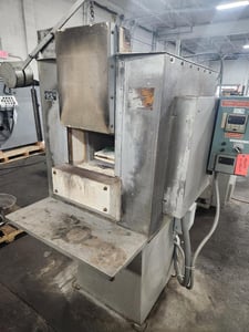 12" width x 8" H x 17.5" D Sentry Size 5 #AY, heat treat furnace, 2500°F, 220 V., 3-phase, 87 amps.