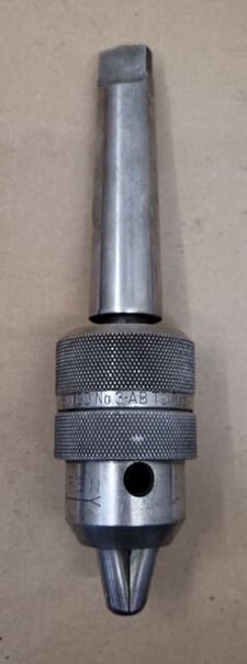 Ettco #3-AB TO17/32, keyless drill chuck #4MT