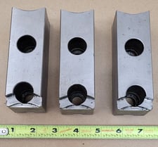 10" Ajax #ASM10, lathe chuck jaw/tongue/groove